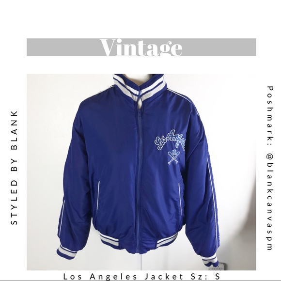 Vintage Jackets & Blazers - Los Angeles LA Vintage Jacket LA Dodgers Colours
